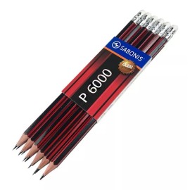 Sabonis 12 Lapices Hb Con Goma Marca Sabonis Calidad Superior