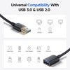 Cable Matters 2-Pack 5Gbps USB Extension Cable - 3ft, USB