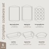 BAKKENMASTER Baking Set – 6 Piece Kitchen Oven Bakeware Set