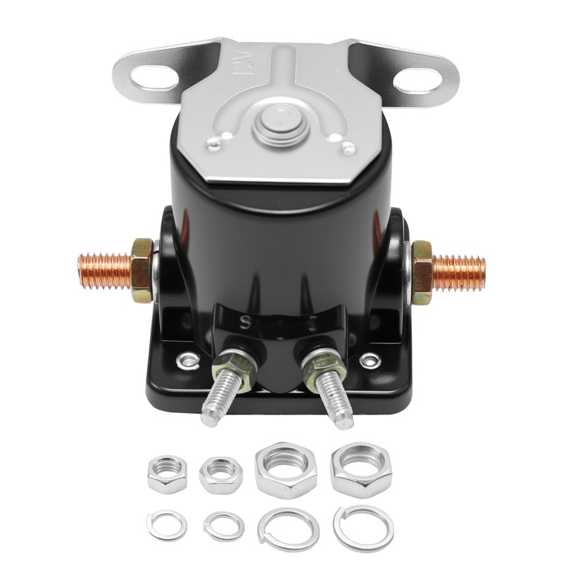 GMAPATS Hot Rod 12v SW3 B-6A-11450A Starter Solenoid Relay Replacement