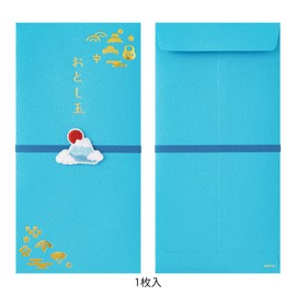 Midori 25654006 Celebration Bag, Embroidered Mt. Fuji Pattern