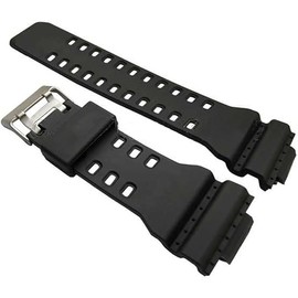 Vintage Time Watches | Watch Strap 16mm Resin fits G Shock GA100, GA200 (776EJ1A) Rubber Replacement Band