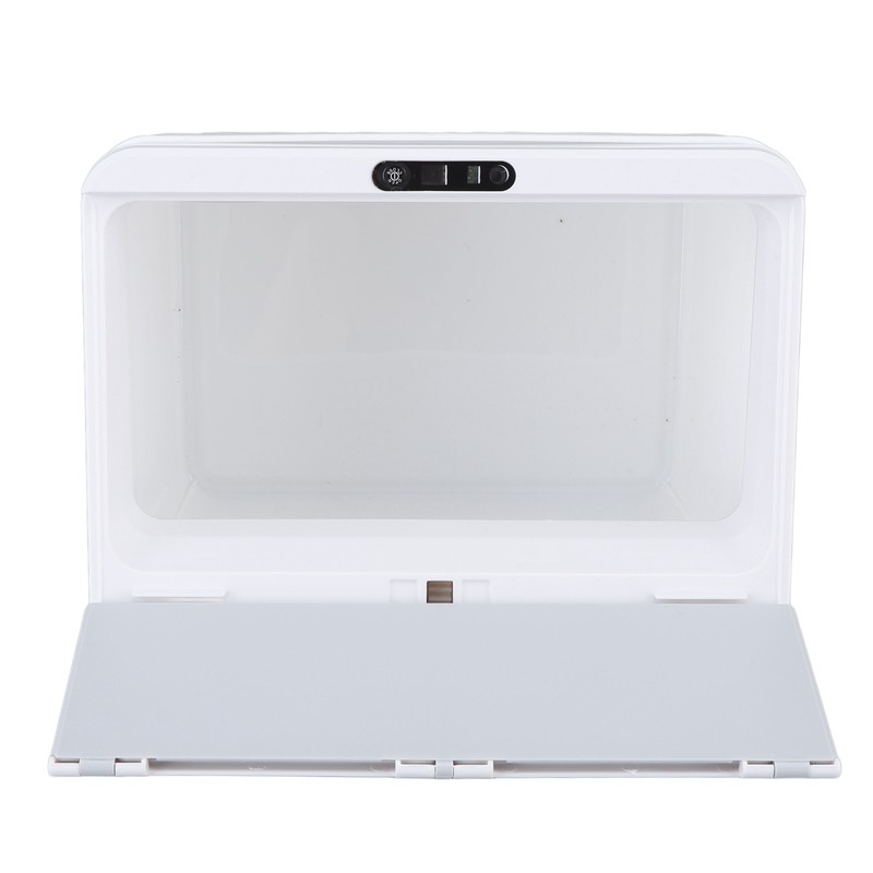 8L Bathroom Trash Can with Lid Automatic Garbage Can USB