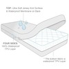 Zippered Mattress Protector Twin/Single Size for Kids, 6-Side Waterproof Mattress