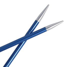 Knit Pro KP47189 Zing: Fixed Circular Knitting Pins: 120cm x 4.00mm, 4mm , Blue
