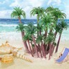 Woohome Pack of 60 Model Building Trees, Miniature Palm Tree,