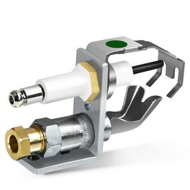 Upgraded Q345A1305 Target Type Pilot Burner, B Type Mounting Bracket Compatible with Honeywell the S86, S860, S8610, S8670 Intermittent Pilot Systems, For Natural Gas With a BCR-18 Orifice