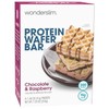 WonderSlim Protein Wafer Snack Bar, Raspberry, 200 Calories, 15g Protein,