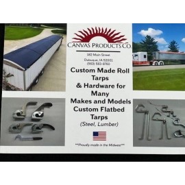 Unbranded Grain Trailer Tarp Bungie Cord Roll Return 11.5' fits Sur-Lok, Agricover