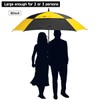 G4Free Extra Large Golf Umbrella 62 inch Square Vented Windproof