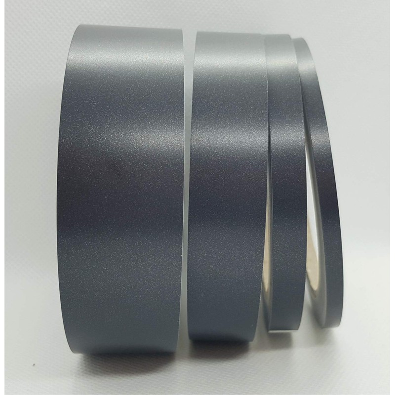 siviwonder Decorative Strips Matt Anthracite Metallic 20 mm Sticker Grey