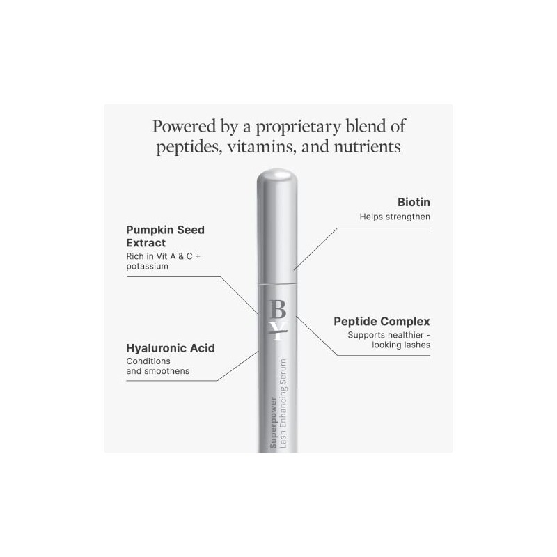 Better Not Younger Superpower Lash Serum for Unisex 0.24 oz
