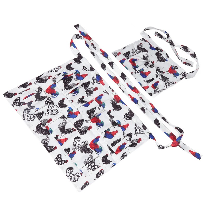 2Pcs Eggs Apron Eggs Collecting Gathering Holding Apron for Chicken