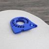 eMagTech Aluminum Motor Mount Plate Compatible with Traxxass 1/10 RC
