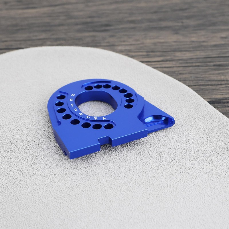 eMagTech Aluminum Motor Mount Plate Compatible with Traxxass 1/10 RC