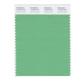 PANTONE Smart 14-6329X Color Swatch Card, Absinthe Green