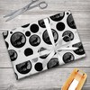 GRAPHICS & MORE Wolf Howling Moon Silhouette Gift Wrap Wrapping