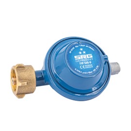 Rotarex Low Pressure Regulator 50 mbar 1.0 kg/h for Gas Grill, Cooker, Heater and Patio Heater