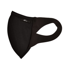 Cedar Brew X / Wacoal HYR701 Sports Mask, 3D Design, Easy to Breathe and Nose Wire for Easy Fit, Unisex, BL/Black