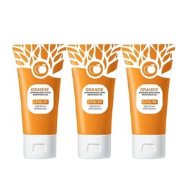 Orange Scented Exfoliator Clear Gel Gentle Exfoliation Exfoliating Gel Nourishing Moisturizing Deep Cleansing Face Body Suitable for All Skin Types - Cleanser:_3pcs（Turmeric）