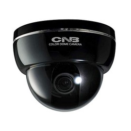 Security Camera Dummy Simulated CCTV Camera with Real Body Case, Indoor, Black - CNB DBM-24VD Bx