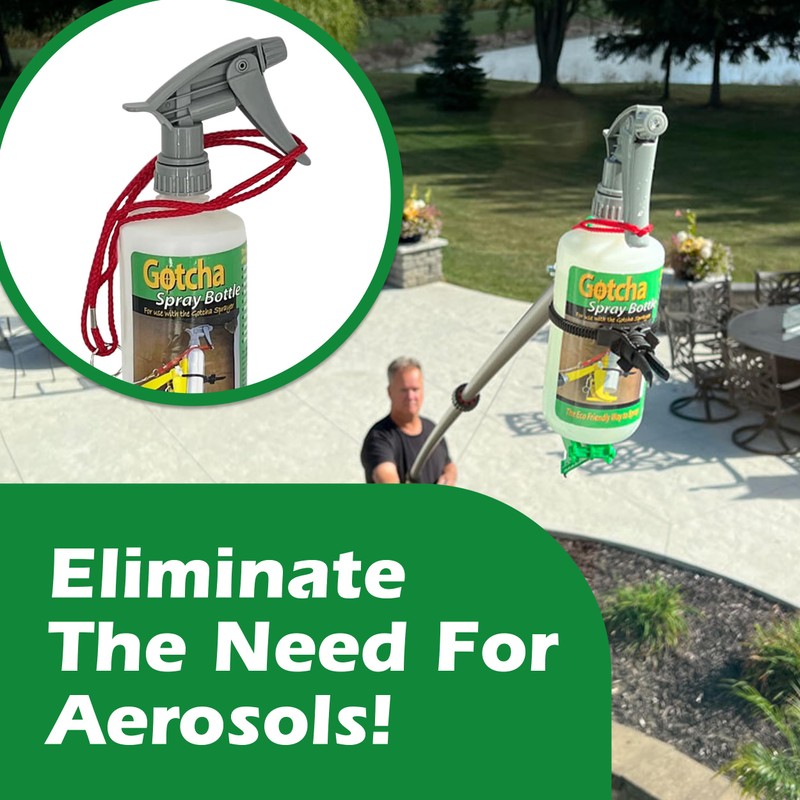 Gotcha Sprayer Homeowner USA-Made Combination Kit - Includes a 12ft.