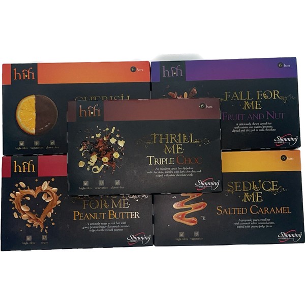Slimming World HiFi Bars 5 Boxes, Mixed Flavours including New,