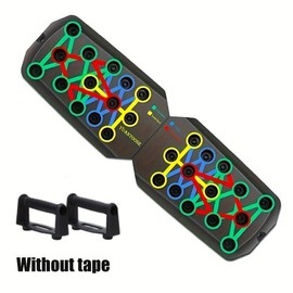 Original Push Up Traine Board, Foldable Push Up Board For Men And Women, Enhance Chest Muscle Strength, Boost Home & Gym Workout Efficiency, Ergonomic Design For Comfortable Exercise, Portable Strength Training Rack - Color: SR, Specification: SR02