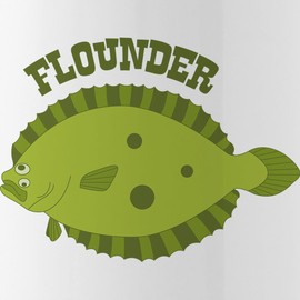 CafePress FLOUNDER Water Bottle 1.0L (34 oz) Stainless Steel Water Bottle