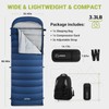 ATEPA Backpacking Sleeping Bag Lightweight, Down Sleeping Bag for Adults