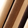 VIAGL Bedroom Curtains Absolute Heat Insulation Chenille Vertical Striped Color
