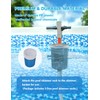 MUWOOB Above Ground Pool Skimmer - Wall Mount & Floating