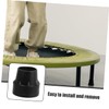 Gatuida Trampoline Accessories 12 Pack Rubber Leg Caps Replacement Leg