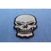 Reflective Skull Patch, Biker Skull Patches