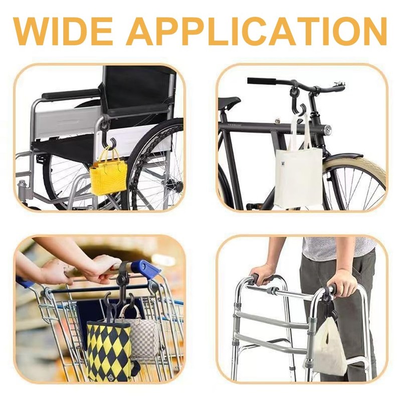 3pcs Stroller Connector with 2pcs Stroller Hook, Connector for Toddlers,