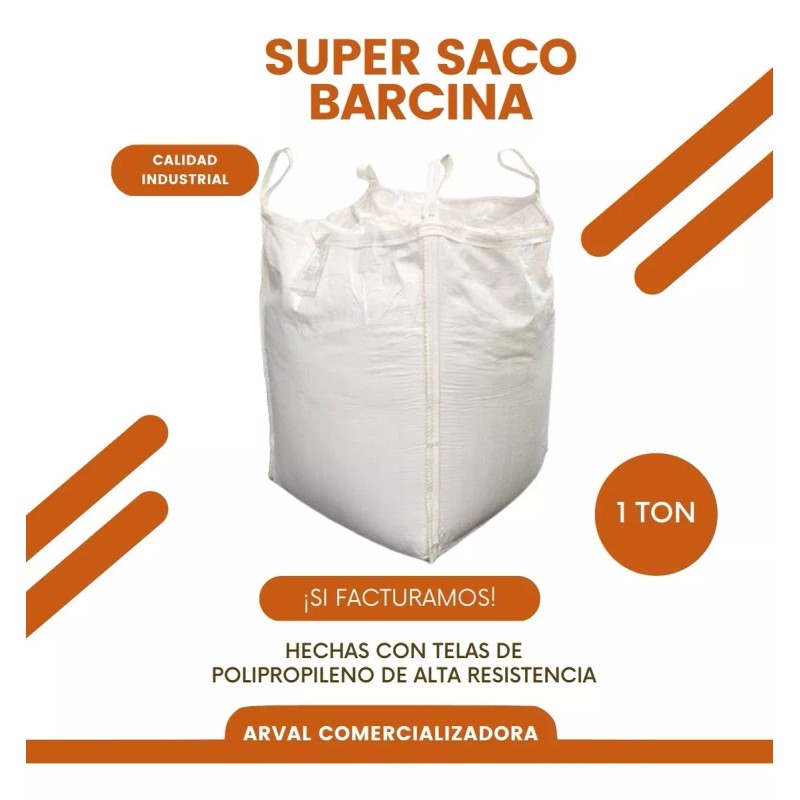 Arval Barcinas Super Saco Big Bags Costales Grandes Jumbo