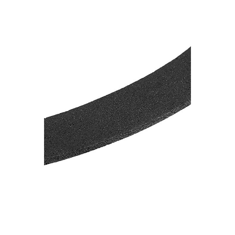 uxcell Black 8 Inch EVA Foam Speaker Edge Surround Rings