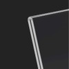 2 Pieces A5 Acrylic Sign Holder, Plastic Display Sign Stands,