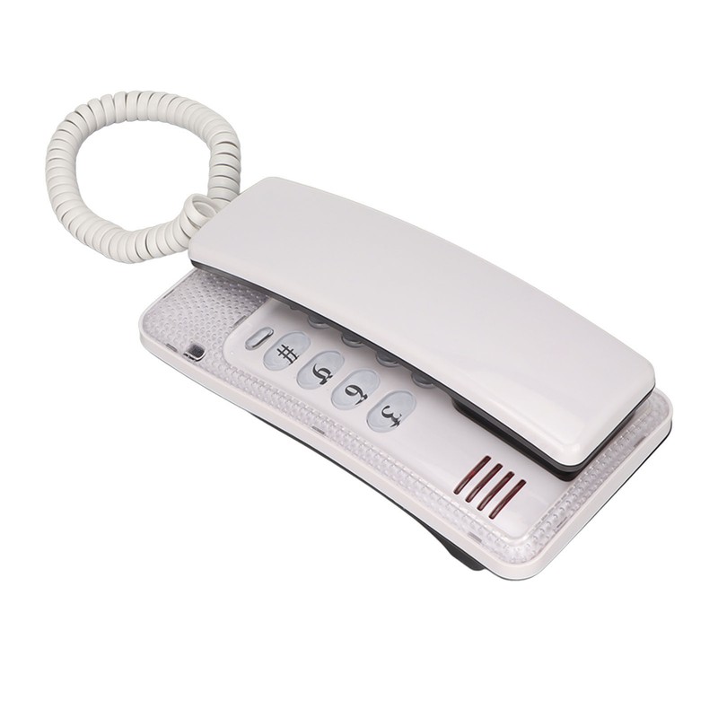 KXT‑438 Wall Mounted Home Phone Corded Telephone with Redial Quick