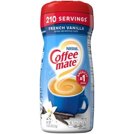 Coffee-Mate NES35775 15 oz French Vanilla Powdered Creamer Use with Hot Drinks