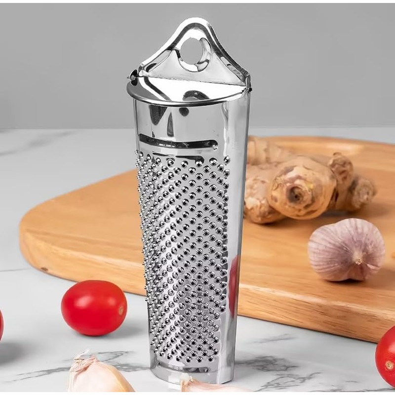 Multifunctional Kitchen Stainless Steel Ginger Garlic Nutmeg Grater, Nut Walnut