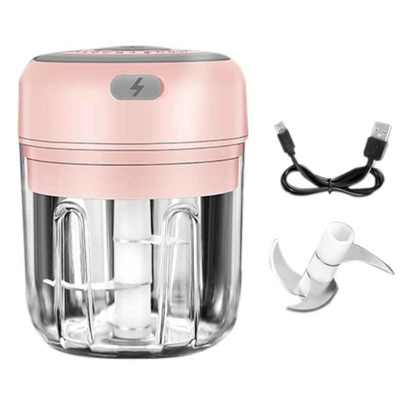 Wireless Electric Garlic Machine Mini Food Garlic Vegetable Chopper Grinder