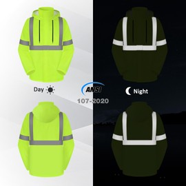 Uno Mejor High Visibility Rain Coat and Pants, High Vis Rain Suit for Men, Waterproof Rain Jacket with Hood, Class 3 Lightweight Hi Vis Rain Gear for Outdoor & Safety Work, Men Women, Yellow B, S-M