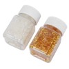 2 botellas de extensión de cabello, gránulo de queratina, fusión