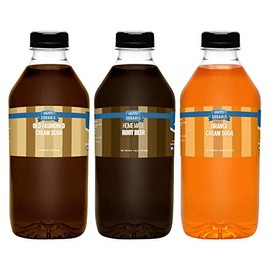 Ralph's 32oz Cane Sugar Sparkling Water Soda Maker Flavors Pack | Cream Soda | Root Beer | Orange Cream Soda | 3 Pack | Sodamix