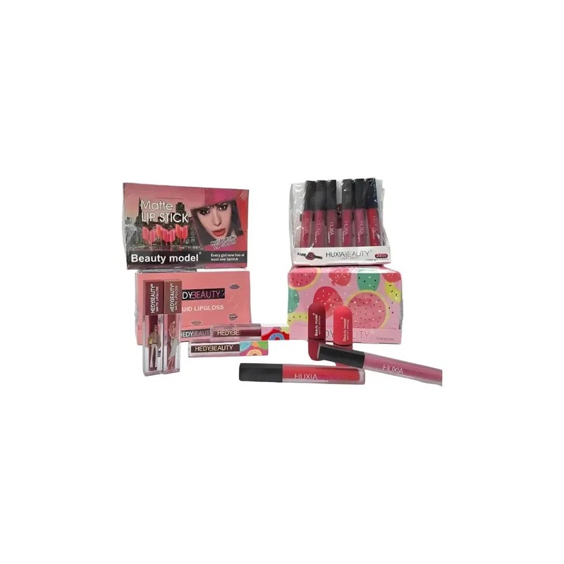 96 Labiales Surtidos. Lipstick Y Lipgloss Mayoreo