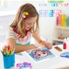 ICYANART Axolotl Diamond Art Painting Kits for Kids with Frame