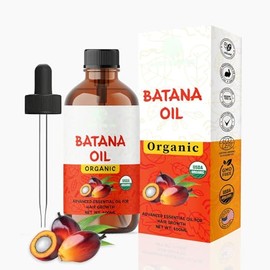 Organic Batana Oil 100 ml - Premium Hair Growth Oil for Thicker, Stronger Hair - 100% Pure & Natural - Rich in Vitamin E & Omega-3 - Ideal for All Hair Types