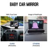 Baby Car Mirror 1080P Baby Camera with 4.3'' IPS Screen