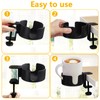2 Pcs Universal Cup Holder for Desk Table, Adjustable and